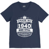 Made In 1940 And Still Awesome V-Neck Tee