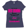 I&rsquo;m Called Great Grandma Because I&rsquo;m Way Too Cool To Be Called Gra Ladies Fitted T-Shirt