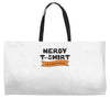nerdy Weekender Totes