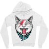 cat rock Zipper Hoodie