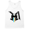 Killerbunny2007 Rainbow Overflow Tank Top