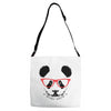 cool panda Adjustable Strap Totes