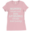 grandmas nannys Ladies Fitted T-Shirt