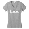 trxye Women's V-Neck T-Shirt
