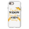 i'm not a widow i'm a wife to a husband with wings iPhone 8