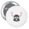 darth vader reindeer Pin-back button