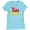 you matter Ladies Fitted T-Shirt