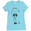 winter girl Ladies Fitted T-Shirt