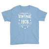original parts vintage established 1976 perfectly aged Youth Tee