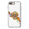 women's sugar skull purple iPhone 8 Plus