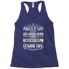 And 8th Day God Look Down So God Made A Gemini Girl Racerback Tank
