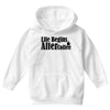 life begins after coffee Youth Hoodie