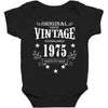original parts vintage established 1975 perfectly aged Baby Bodysuit