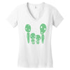 kodama family ghibli Women's V-Neck T-Shirt