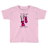 i run like a girl try to keep up Toddler T-shirt