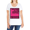 welcome to the horizon festival Ladies Curvy T-Shirt