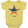 usa star Baby Bodysuit