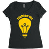 lighten up best trending Women's Triblend Scoop T-shirt