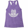 what in tarnation cowboy hat Racerback Tank