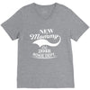 New Mommy 2018 Rokie Dept. V-Neck Tee