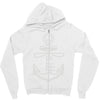 anchored faith (2) Zipper Hoodie