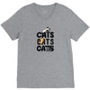 cats cats cats V-Neck Tee