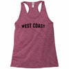 west coast Racerback Tank