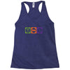 eat sleep radio Racerback Tank