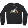 rainbow chainsaw massacre Crewneck Sweatshirt