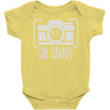 oh snap Baby Onesie