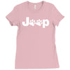 jeep paw sticker vinyl decal   car window truck bumper laptop cat dog Ladies Fitted T-Shirt