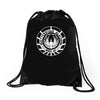 battlestar galactica distressed badge Drawstring Bags