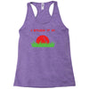 disc golf dirty sex joke pun ground penetration Racerback Tank