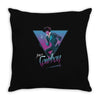 space cowboy Throw Pillow