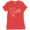 baby groot Ladies Fitted T-Shirt