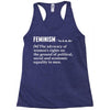 Feminism Noun Racerback Tank