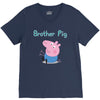 peppa pig brother pig V-Neck Tee