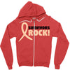 Survivor Rock Zipper Hoodie