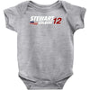 stewart colbert '12 Baby Bodysuit