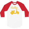 retro kult vespa 50 t shirt scooter roller s m l xl xxl 3/4 Sleeve Shirt