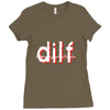 dilf Ladies Fitted T-Shirt