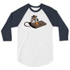 indiana mouse 3/4 Sleeve Shirt