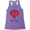 heart beats Racerback Tank