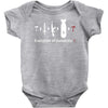 funny darwin evolution of humanity military army warfare Baby Onesie