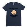My Mom Is The World's Best Teacher Ladies Fitted T-Shirt