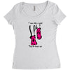 i run like a girl try to keep up Women's Triblend Scoop T-shirt