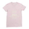 premium vintage 1969 classic perfectly aged limited edition Ladies Fitted T-Shirt