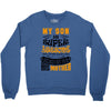 My Son Is Super Awesome His Mother Crewneck Sweatshirt