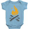 camp &amp; bonfire Baby Bodysuit
