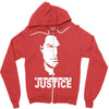 steven seagal out for justice retro Zipper Hoodie